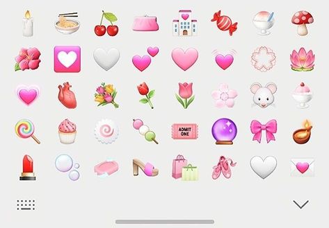 Pink emoji ideas, softcore emojis, coquette emojis Coquette Emojis, Emojis Combinations, Emojis Meanings, Cute Emoji Combinations, Iphone Wallpaper Preppy, Emoji Set, Witty Instagram Captions, Emoji Combinations, Emoji For Instagram