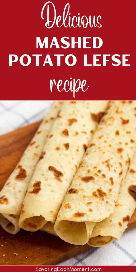 Best Lefse Recipe, Potato Lefse Recipe, Norwegian Lefse Recipe, Recipe With Mashed Potatoes, Lefse Recipe, Norwegian Cuisine, Viking Food, Easy Mashed Potatoes, Instant Potatoes