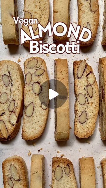 Slachi Jain | Eggless Recipes 💚 on Instagram: "Vegan Almond Biscotti🤤✨ Crunch your way into vegan deliciousness with these crispy almond biscotti! Infused with zesty lemon goodness and dipped in decadent dark chocolate, they make the perfect snack companion for your favorite hot beverage. #VeganDelights #AlmondBiscottiLove #crispycrunchygoodness #biscotti #almondbiscotti #cookies #italianbiscuits #italianbiscotti #crunchycookies #veganrecipes #veganbiscotti #eggfreebaking #biscottirecipe" Eggless Biscotti, Eggless Biscotti Recipe, Artisan Cake, Egg Free Baking, Italian Biscuits, Catering Food Displays, Eggless Recipes, Almond Biscotti, Eggless Baking