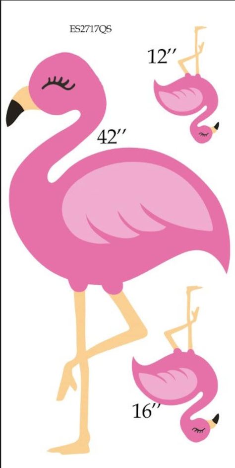 ES2717QS Pink Flamingo - Etsy Mexico Flamingo Projects, Diy Flamingo, Flamingle Party, Flamingo Pictures, Flamingo Craft, Let's Flamingle, Fancy Flamingo, Library Boards, Flamingo Theme