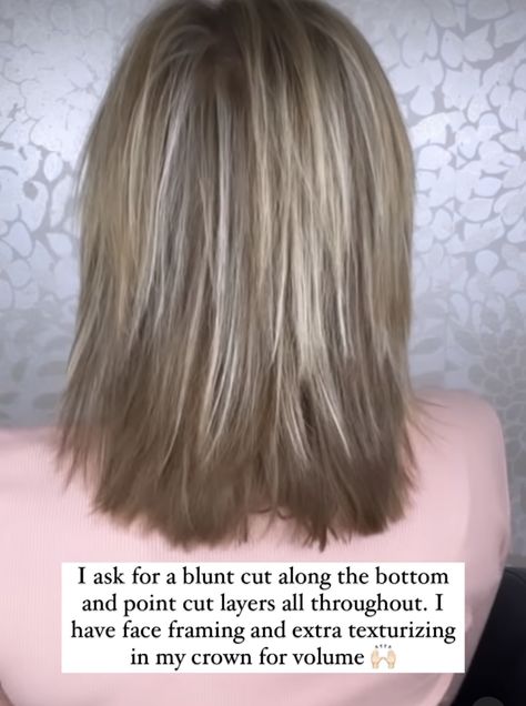 Point Cut, Hair Therapy, Shoulder Length Hair Cuts, Haircuts For Medium Hair, Hair Color And Cut, Happy Hair, Haircut For Thick Hair, Haircuts For Fine Hair, Medium Hair Cuts