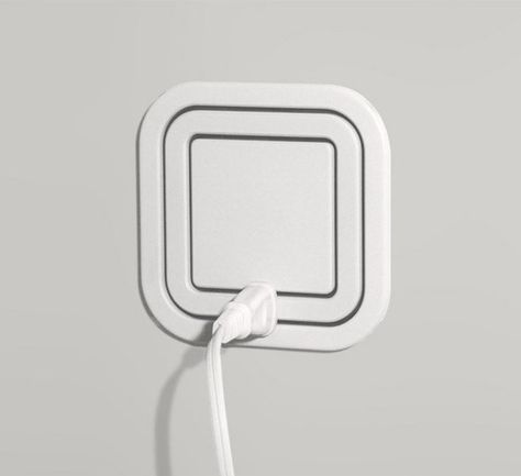 Node Electric Outlet eliminates the need for a power strip. Just plug it in anywhere on the square! - Google Search Electric Outlets, Power Trip, Up House, Building A New Home, Organization Tips, Electrical Outlets, Power Outlet, The Square, My New Room