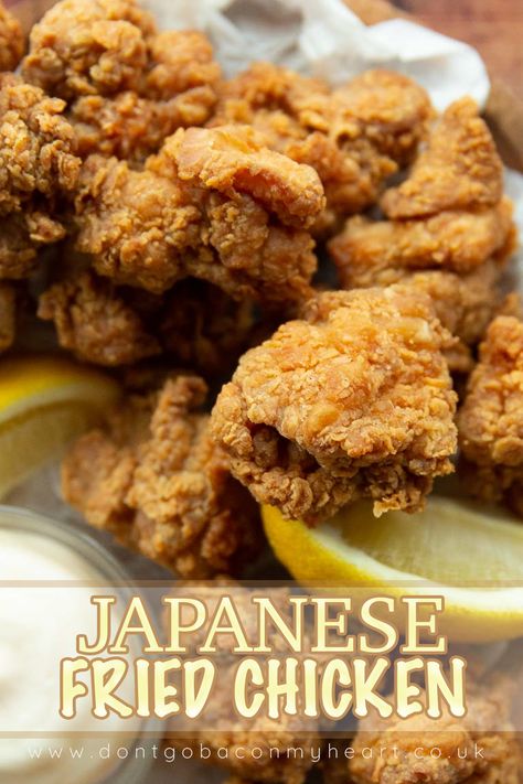 Karaage Recipe, Karaage Chicken, Ono Kine Recipes, Beef Caldereta, Japanese Meals, Chicken Karaage, Japanese Fried Chicken, Chicken Batter, Japanese Chicken