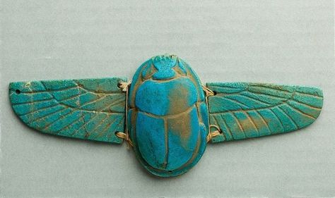 Egyptian Beetle, Winged Scarab, Egyptian Painting, Ancient Egyptian Jewelry, Egyptian Scarab, Scarab Beetle, Greek Sculpture, Egyptian Jewelry, Ancient Jewelry