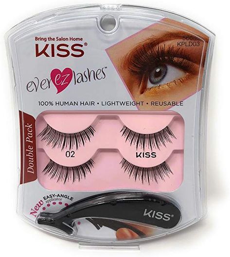 Best Eyelashes, Best Eyelash Glue, Eyelashes Glue, Kiss Products, Eyelashes Natural, Clear Glue, Hair Easy, Eyelash Glue, Eye Lashes