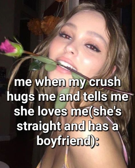 #wlw #lgbtq+ #whisper #lesbian Whisper Confessions Lesbian Hilarious, Lesbian Humor, Midwest Emo, Gay Memes, Girlfriend Goals, Im Going Crazy, Whisper Confessions, Fb Memes, Going Crazy