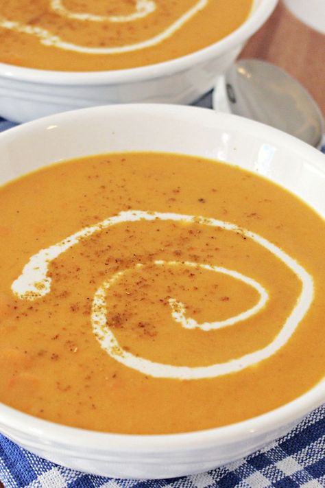 Cream of Carrot Soup Cream Of Carrot Soup Best, Carrot Dill Soup Recipe, Carrot Soup Recipes Easy, Cream Of Carrot Soup Recipe, Dill Soup Recipe, Cream Of Carrot Soup, Canned Carrots, Sweet Carrots, Carrot Soup Recipes