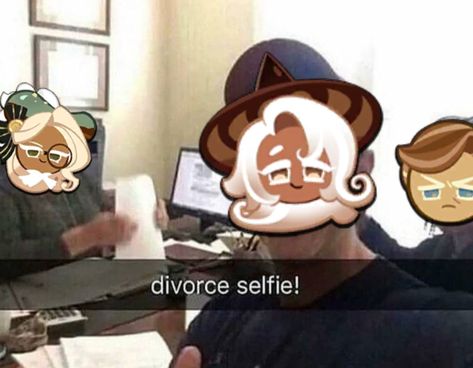 Divorce Selfie, Cookie Run Kingdom, Cookie Run, Humor, Memes, Humour