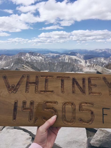 Whitney Aesthetic, Mount Whitney Hiking, California Collage, San Diego Hiking, Comfortable Hiking Boots, Camping Gear List, Mt Whitney, Adventurous Travel, Mount Whitney