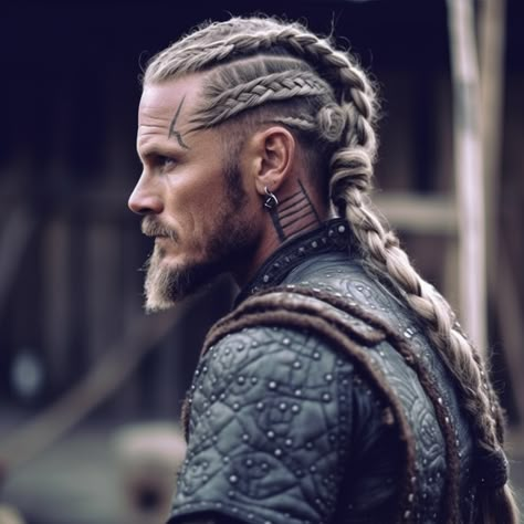 Viking Hairstyles - Timeless Appeal and How to Rock Them Today - Blogging.org Viking Hairstyles Male, Viking Haircut, Viking Hairstyles, Beyonce Hair, Viking Braids, Shaved Side Hairstyles, Viking Men, Viking Hair, Mens Braids