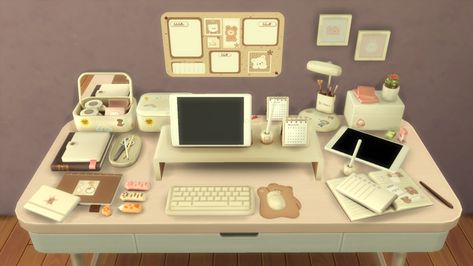 STUDY IN STYLE – Mundo Sims Sims 4 Cc Study, Sims 4 Desk Cc, Dream Studies, Student Room, Study Set, Kids' Desk, Kid Desk, Study Table, Sims 4 Cc