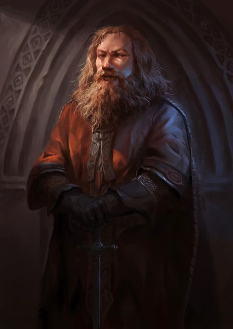 ArtStation - Godric Gryffindor, Raph Lomotan Godric Gryffindor, Hogwarts Founders, Medium Armor, Gryffindor House, Gryffindor Aesthetic, Buku Harry Potter, Winter Project, Harry James Potter, Hogwarts Houses