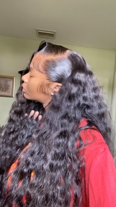 Raw Indian Hair Wigs, Raw Hair Wigs, Raw Indian Curly Hair, Black Hair 90s, Hair 90s, Braids Styling, Raw Indian Hair, Frontal Wig Hairstyles, Life Vision