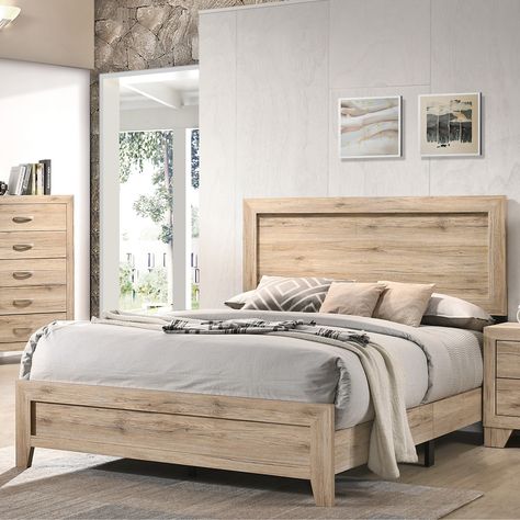 Eastern King Bed, Bed Platform, Oak Beds, Queen Size Platform Bed, Bed Design Modern, Queen Panel Beds, Standard Bed, Cama Queen, Inspire Me Home Decor