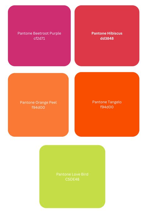 Chartreuse And Pink Color Palette, Fuschia Color Palette, Hot Pink Color Palette, Funky Color Palette, Yarn Color Combinations, Adobe Photoshop Design, Color Design Inspiration, Orange Color Palettes, Hex Color Palette