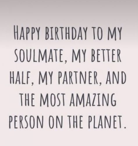 Happy Birthday To My Other Half, Happy Birthday Better Half, Other Half Quotes, Real Love Quotes, My Better Half, Birthday Captions, My Other Half, Happy Birthday To My, Unique Dress