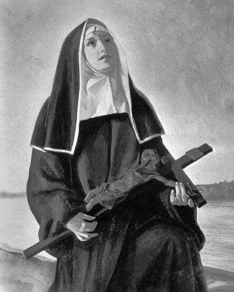 O powerful St. Rita, rightly called Saint of the Impossible, I come to you with confidence in my great need. You know well my trials, for… Rita Of Cascia, St Rita Of Cascia, St. Rita, Assumption Of Mary, Vintage Holy Cards, Novena Prayers, Christ The King, St Therese, Santa Rita