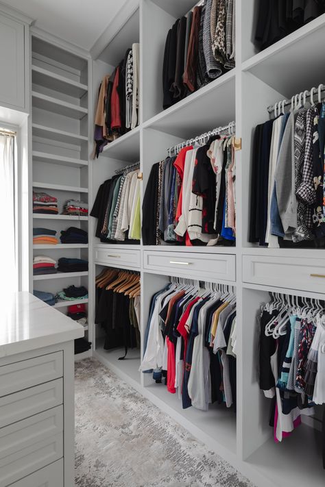 Taylor (Dream Home) — Chairma Design Group Closet Organisation, Closet Transformation, Master Closet Design, House Closet, Walking Closet, Beautiful Closets, Cool Gadgets For Men, Closet Office, Closet Layout