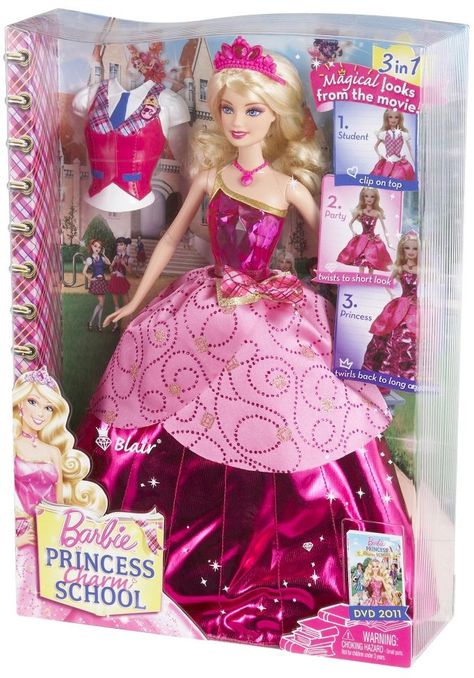 Barbie Princess Charm School, Princess Charm School, Princess Charming, Barbie Doll Set, Barbie Cartoon, Toy Room, Charm School, Dream Doll, Barbie Toys