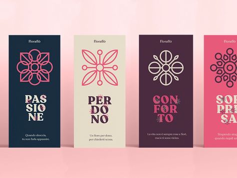 Flower Brand Identity by solid on Dribbble Florist Brand, Shop Packaging, Express Feelings, Florist Logo, Flower Branding, Visual System, Flowers Shop, Lets Talk, Instagram Branding