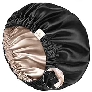 Satin Bonnet Sleep, Sleep Bonnet, Silk Sleep Cap, Sleep Hairstyles, Hair Bonnets, Curly Braids, Sleeping Women, Silk Bonnet, Bonnet Cap