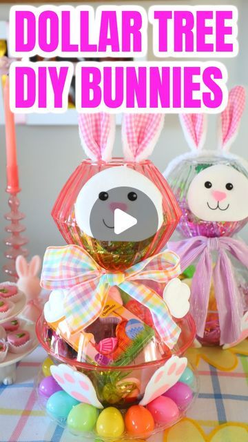 Bethany (Bargain Bethany) on Instagram: "Dollar Tree Easter Basket Bunny Bowl DIY! #dollartreediy #dollartree #easterdiys #easter" Bargain Bethany, Dollar Tree Bunny, Dollar Tree Easter Basket, Fun Easter Crafts, Easter Stuff, Diy Bowl, Easter Goodies, Easter Basket Diy, Easter Crafts Diy