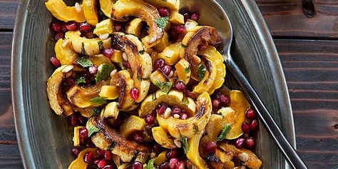 Delicata Squash Recipe, Roasted Delicata Squash, Winter Squash Recipes, Thanksgiving Side Dishes Easy, Delicata Squash, Honey Glazed, Squash Recipe, Thanksgiving Sides, Easy Thanksgiving