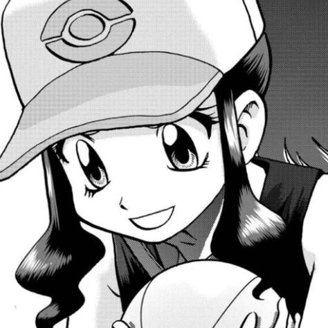 Pokemon Manga Pfp, Pokemon Manga Icon, Pokemon Pfps, Hilda Pokemon, Pokemon Hilda, Pokémon Manga, Pokémon Icons, Old Pokemon, Pokemon Adventures Manga