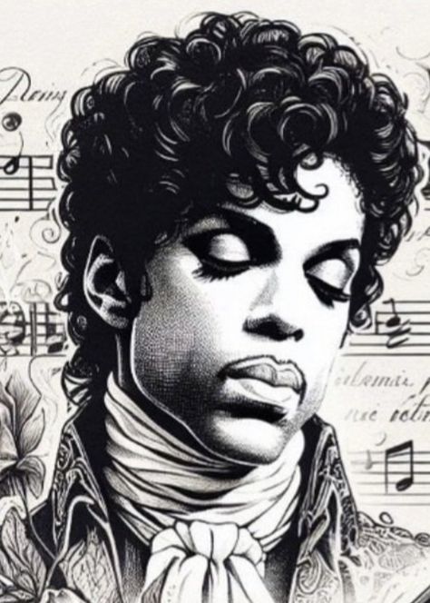 Prince Singer Art, Prince The Singer, Prince The Artist, Prince Singer, Decora Art, Prince Drawing, Prince Music, Prince Musician, Prince Images