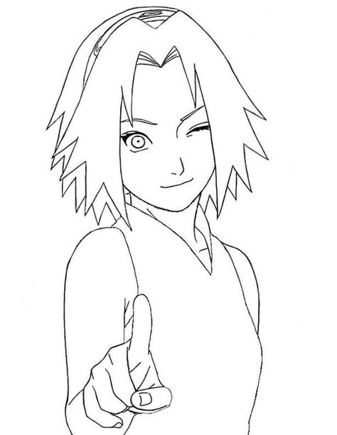 Fun Naruto coloring pages for your little one. They are free and easy to print. The collection is varied for different skill levels. Pin it. #coloringpages #freeprintables #naruto Naruto Drawings Easy, Sakura Anime, Naruto Sketch Drawing, Anime Lineart, Naruto Sketch, Naruto Drawings, صفحات التلوين, Desen Anime, 흑백 그림