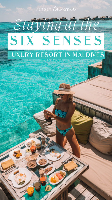 Staying at the Six Senses Maldives - Six Senses Laamu Hotel Review - JetsetChristina Six Senses Laamu Maldives, Honeymoon In Maldives, Maldives Bungalow, Six Senses Laamu, Honeymoon Trip, Maldives Hotel, Maldives Honeymoon, Six Senses, Honeymoon Places