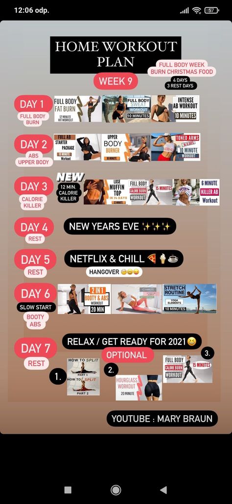 Mary Braun Workout Plan, Mary Braun, Fat Burning Abs, Revenge Body, All Body Workout, Best Cardio, At Home Workout Plan, Workout Routines, Burn Belly Fat