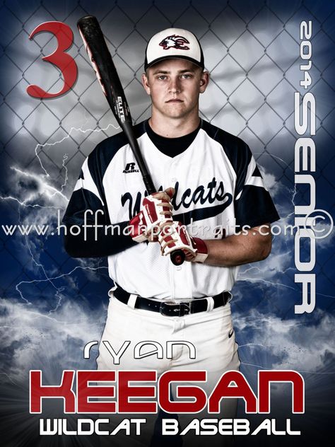 Baseball Senior Banners, Senior Baseball Banner Ideas, Youth Baseball Pictures Poses, Baseball Portraits, Baseball Photoshoot, Baseball Team Pictures, Baseball Poses, Photoshop Sports, Banner Photos