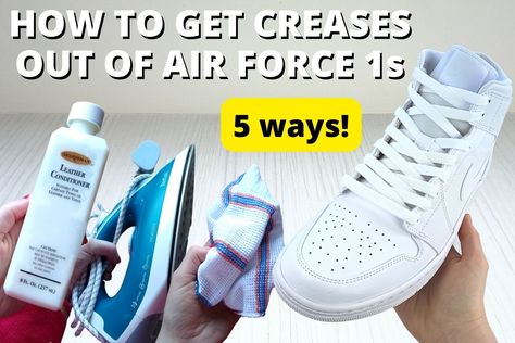 Air Force 1s, Leather Conditioner, How To Take, Crochet For Beginners, 5 Ways, Air Force 1, Take Care, Air Force, Force