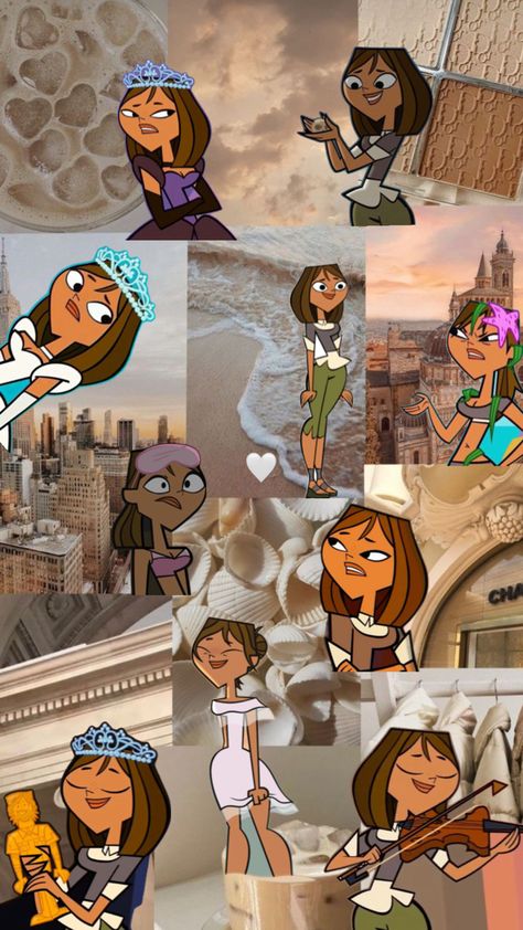 A cute wallpaper of Courtney from TDI💕 Courtney Wallpaper, A Cute Wallpaper, Cute Wallpaper, Cute Wallpapers