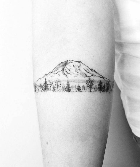 Mt Katahdin Tattoo, Mount Rainier Tattoo Simple, Mount Kilimanjaro Tattoo, Mount Rainer Tattoo, Mt Rainier Tattoo, South America Tattoo, Mount Rainier Tattoo, Kilimanjaro Tattoo, Rainier Tattoo