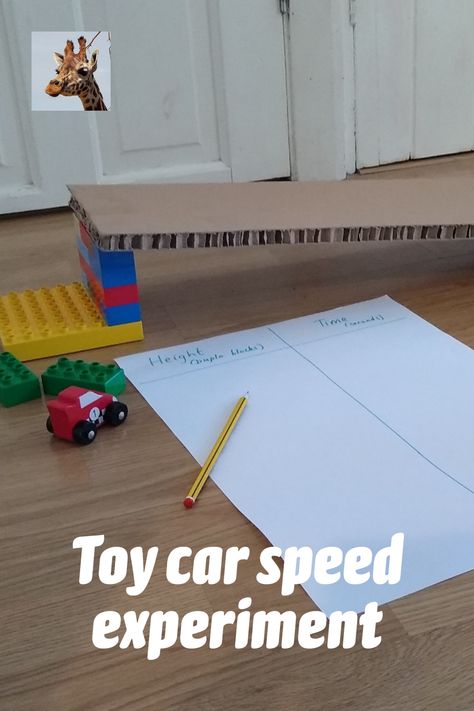 Ramps Activities For Preschool, Ramp Preschool Activities, Diy Ramps For Toy Cars, Discovery Table, Stem Classes, Car Speed, Simple Science, Bible Activities For Kids, Primary Science