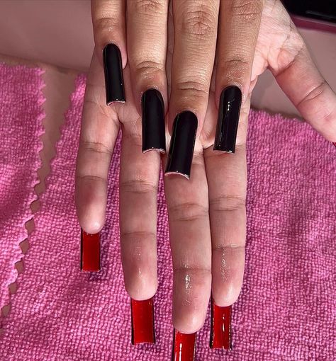 Black Nails Acrylic Squares Long, Baddie Black Nails, Xl Black Acrylic Nails, Xxl Black Acrylic Nails, Black Glitter Long Nails, Xl Long Acrylic Nails Square Black, Era Aesthetic, Wave Nails, Black Acrylic Nails