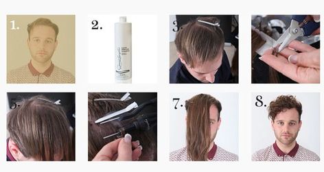 Huge rise in men having hair extensions- CosmopolitanUK Mens Hair Extensions, Prosthetic Makeup, Hair Extensions For Short Hair, Hair Extentions, The Thing Is, Clip In Hair Extensions, Cosmopolitan, Mens Hairstyles, Harry Styles