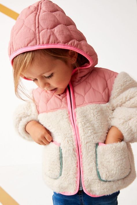 Kids Fashion Show, Kids Winter Jackets, Girls Attire, Padded Top, Boys Fleece, Baby Jacket, Kids Outerwear, Kids Coats, Girl Coat