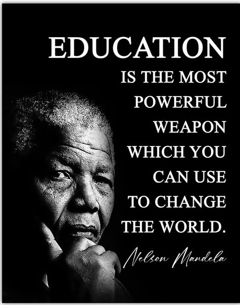 Logic Quotes, Mandela Quotes, Nelson Mandela Quotes, Inspirational Quotes Collection, Quotes Education, Quotes Prayer, Daily Word, Nelson Mandela, S Quote