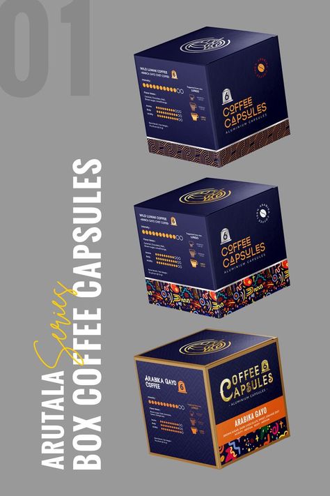 Premium Box Packaging - Coffee Capsules - Custom Design Premium Box Packaging, Presentation Layouts, Product Packaging Design, Coffee Box, Editing Video, Brand Presentation, Creative Box, Presentation Layout, Event Branding