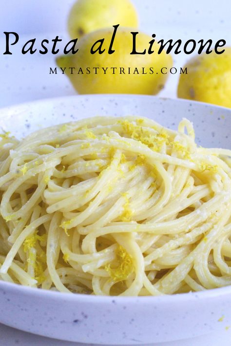 This classic Italian Pasta al Limone is pretty much as simple as it gets. You only need a few ingredients to create this delicious and bright Pasta al Limone. Butter, Parmigiano Reggiano, Lemons, and Pasta come together to create this perfect pasta dish. The secret to the sauce is to make sure that you reserve a little of the pasta water. Lemon Pasta Recipes, Classic Italian Pasta, Arugula Pasta, Best Potato Soup, Easy Pasta Sauce, Italian Pasta Dishes, Lemon Pasta, Pasta Pasta, Summer Eating