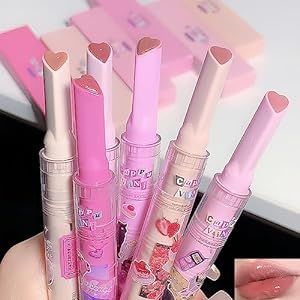 Heart Shape Lipstick, Lipstick Heart, Jelly Lipstick, Lip Jelly, Glossier Lip Gloss, High Shine Lip Gloss, Tint Lipstick, Makeup Package, Fancy Makeup