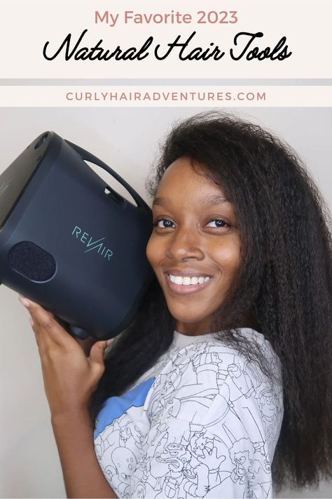 Check out my favorite 2023 natural hair tools! Favorite Natural Hair Products | Natural Hair Products | Natural Hair Products for Curls | Natural Hair Products for Black Women | Natural Hair Products for Black Hair | Curly Hair Products | Curly Hair Routine Products | RevAir | Natural Hair Tools | RevAir Reverse Hair Dryer | Silk Scrunchies | QRedew Hair Steamer | Hair Steamers for Natural Hair | Natural Hair Care | Natural Hair | Natural Hair Journey | Natural Hair Inspiration Revair Reverse Hair Dryer, Reverse Hair Dryer, Hair Steamers For Natural Hair, Hair Routine Products, Curly Hair Routine Products, Natural Hair Tools, Hair Products For Black Hair, Hair Steamers, Natural Black Women