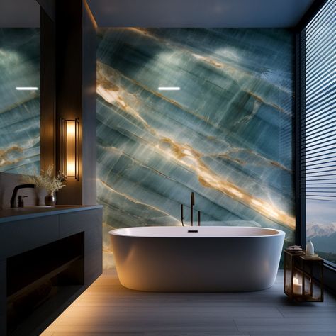 Backlit Quartzite Artworks Walls, Lighting and Creative Marble Design, Onyx, Quartz, Stone, Marble Artworks for Walls. - Etsy.de Backlit Marble, Backlit Onyx Bathroom, Backlit Onyx Wall, Onyx Light Wall, Onxy Backlit Bar, Large Plates, Marble Wall, Marble Design, Wall Artwork