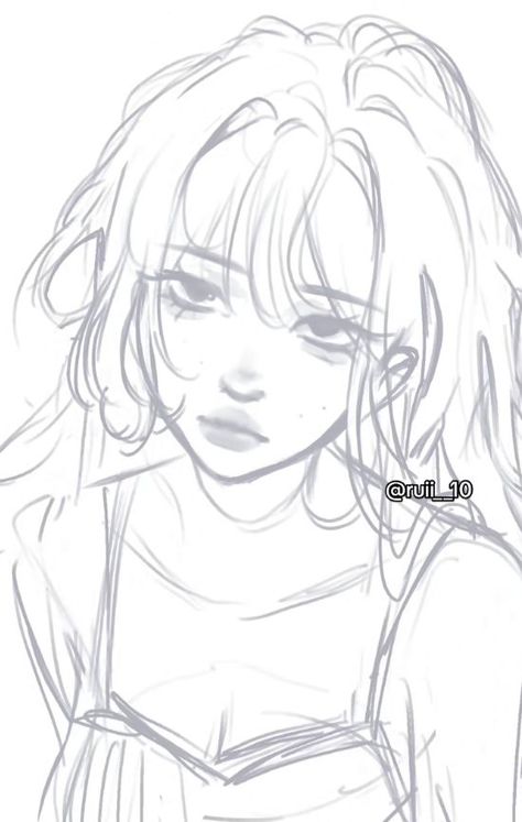 New Artstyle Ideas, Drawing Ideas People Anime, Easy Pose Drawing, Anime Digital Art Sketch, 2 Girls Drawing Reference, Girl Posesdraw, Derp Face Drawing, Sketch Ideas Digital, Art Reference Poses Face