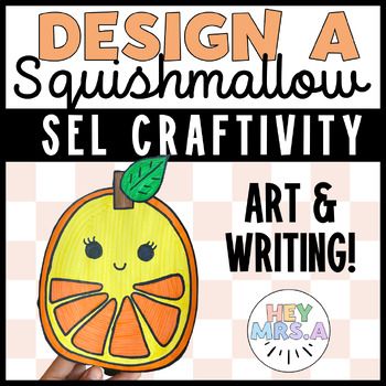 Looking for a fun SEL art & writing activity? Look no further! Use this craftivity as an engaging way for your students to reflect on their emotions while creating something they all know and love... Squishmallows! Students will design their own Squishmallow, answer 5 reflection questions, and write a short story about their new favorite plushy. Display the finished products in your classroom or in the hallway of your school!Please take a look at the PREVIEW to get a full glance at what's in Sel Activities For First Grade, October Sel Activities, Winter Sel Activities For Kids, Sel Elementary Activities, Sel Art, Fun Crafts For Seven Year Olds, Sel First Grade, Squishmallow Classroom, Sel Activity Elementary