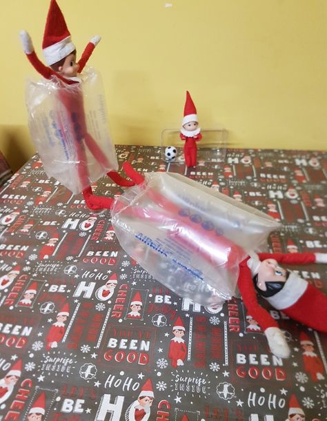 Elves At Play, Awesome Elf On The Shelf Ideas, Elf Activities, Xmas Elf, Elf Antics, Elf Fun, Santa Helper, Buddy The Elf, Elf On The Shelf Ideas