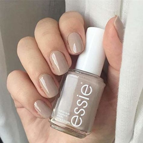 Essie Sand Tropez, Sand Tropez, Beige Nail, Natural Gel Nails, Modern Nail Art, Essie Nail Colors, New Years Nail Designs, Mauve Nails, Summer Nail Colors